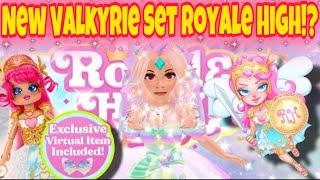 NEW VALKYRIE SET ROYALE HIGH RELEASED WAVE 3 SUMMER UPDATE 2024 ROYALE HIGH TEAroblox royalehigh [upl. by Fredette202]