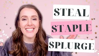 Steal Staple and Splurge January Favorites Affordable Fashion [upl. by Tirma]