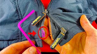 How to fix a broken zipper  Tips and life hacks [upl. by Duster521]