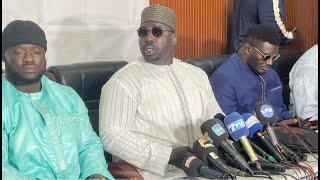 Direct  Conférence de presse des grands lutteurs Balla gaye 2 Modou lo Eumeu séne gris Bordea… [upl. by Letsirhc]