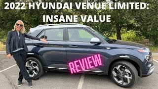 2022 Hyundai Venue Limited Review Wow What A Value [upl. by Giacomo75]