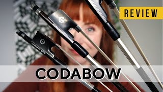 Choosing a new violin bow  CodaBow review Diamond SX Luma and Joule [upl. by Smaoht]