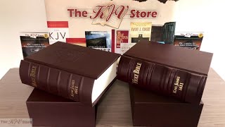 1611 King James Bible  Deluxe and Super Deluxe Facsimile Editions [upl. by Lehet115]