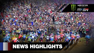 News Highlights  Monster Energy FIM Motocross of Nation 2023 MXGP Motocross [upl. by Erelia400]