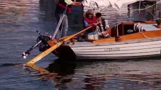 Carol Hasse Sculling Lorraine at 2013 Port Townsend Festival [upl. by Salahi290]