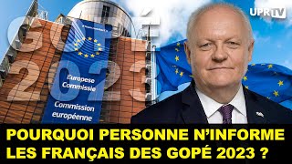 Pourquoi personne à part François Asselineau ninforme les Français des GOPÉ 20232024 [upl. by Luhey]