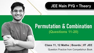 Permutation amp Combination Part 23 JEE Main PYQ  Theory  Prabhat Ranjan [upl. by Anilas]