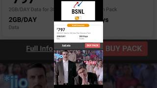 BSNL sim recharge plans 😱 bsnl trending popular [upl. by Phail]