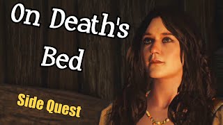 Witcher 3 On Deaths Bed  Drowner Brain Location Full Side Quest Guide [upl. by Madonna]