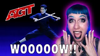 Americas Got Talent 2021  Ehrlich quot FireChillquot SHOW STOPPING Leviwand Performance REACTION [upl. by Cris]