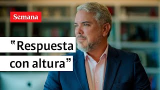 Iván Duque arremete contra Petro por declaraciones de ex primera dama  Semana noticias [upl. by Acinet505]