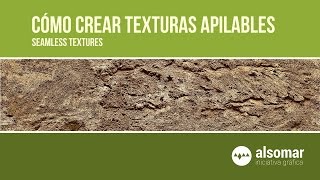 Tutorial Photoshop Cómo crear texturas tileables seamless [upl. by Artinek]