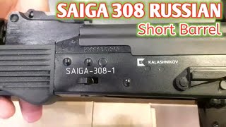 SAIGA 308 Short Barrel Rifle Review  Made in Russia [upl. by Sicular]