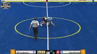 BP Lawyers vs Haudenosaunee  LAXNAI 2023  North American Invitational  Box Lacrosse Full Game [upl. by Tamer]