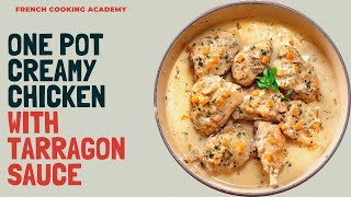 A recipe that celebrates chicken and tarragon poulet a lestragon [upl. by Navac]