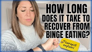 ⏳ Can I Speed Up the Binge Eating Recovery Process [upl. by Ahsot]