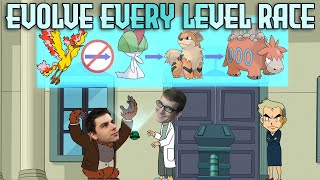 Evolve Every Level Pokémon Emerald Race vs 360Chrism [upl. by Jaqitsch480]