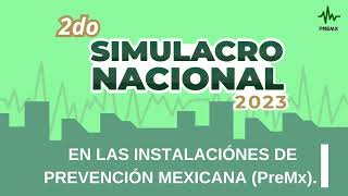 2doSimulacroNacional2023  Activación de la Alerta Sísmica por Simulacro Nacional [upl. by Rollecnahc]