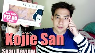 Kojie San Skin Lightening Soap Review Kojic Acid whitening soap [upl. by Leahcim]