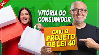 É O FIM DA PLP 40  VITÓRIA DO CONSUMIDOR CONTRAS AS MORDIDAS NA CONTA CORRENTE [upl. by Duky]