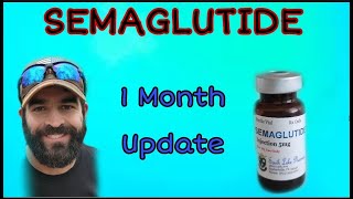 SEMAGLUTIDE 1 MONTH UPDATE  WEIGHT LOSS INJECTION  OZEMPIC  LOSE WEIGHT SAFELY  Wegovy [upl. by Kery]