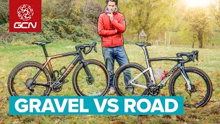 Road Bike Vs Gravel Bike 6 Key Differences [upl. by Neetsuj917]