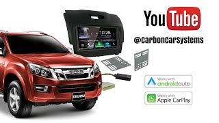 How To Upgrade Isuzu Dmax Stereo Remove amp Install Apple CarPlay [upl. by Ignacia]