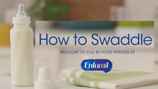 How to Swaddle a Baby Step By Step  Benefits of Swaddling  Enfamil A Canada [upl. by Alida60]