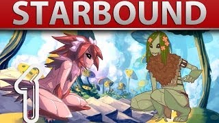 VisualWood Plays Starbound Sylvari Adventure  EP1 [upl. by Debo]