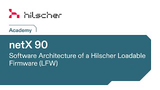 netX 90 Tutorial  Software Architecture  Loadable Firmware LFW [upl. by Buzzell]