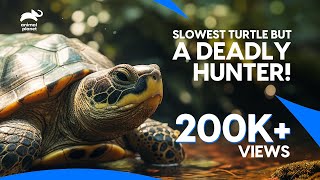 This turtle is a slow but deadly hunter  Animal Planet India [upl. by Krongold]