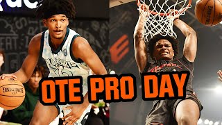 90 NBA amp D1 Scouts Watch Thompson Twins Bryce Griggs amp More BALL OUT 🔥 OTE Pro Day Live [upl. by Valida]