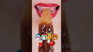 ASMR 젤리탕후루 jelly tanghulu EMOJI FOOD 이모지 먹방 eating sounds mukbang satisfying eatingsounds [upl. by Amoreta581]