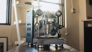 My FIRST ESPRESSO MACHINE  The Rocket Appartamento [upl. by Solracsiul]