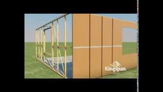 Kingspan AIRCELL Installation Video  Timber Framed Wall Insulation [upl. by Llerrad]