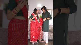 Saree pehnana sikh hi li❤️ pjdivyakishaadi pjdivya youtubeshorts comedy [upl. by Sorkin747]