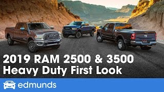 2019 Ram Heavy Duty 2500 and 3500 First Look  Can Lightning Strike Twice  Edmunds [upl. by Deck815]