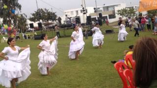 Coreografía de Marinera Norteña Damas  Playa CanariasChilca [upl. by Nref]