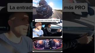 Mi ALUMNO clava la ENTRADA a la AUTOVÍA 🤗 examendeconducir tips [upl. by Devinna413]