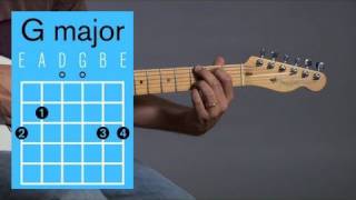 How to Play a G Major Open Chord  Guitar Lessons [upl. by Doria]