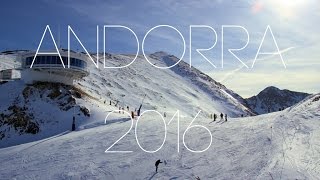 Andorra 2016  Skiing in Pas De La Casa [upl. by Circosta]