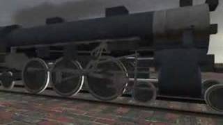 Walschaert valve gear simulation [upl. by Humberto]