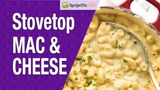 ONE POT Stovetop Macaroni and Cheese [upl. by Naelopan]