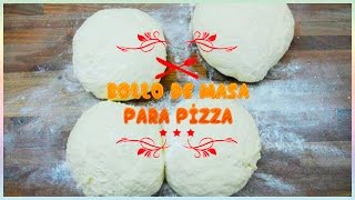 RECETA BOLLO DE MASA PARA PIZZA [upl. by Aufa131]