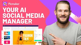 The Ultimate AI Social Media Manager  Picmaker [upl. by Soph]