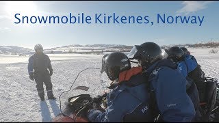 Snowmobile Tour Kirkenes Norway with Barentssafari [upl. by Nylyram901]