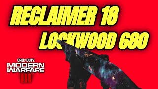 the NEW RECLAIMER 18 or the LOCKWOOD 680 in MW3 DNA Bomb Gameplays with Honest Review amp Opinions [upl. by Ayekam]