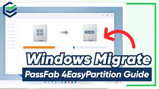 UPDATE How to Migrate Windows System Data to Another Disk  PassFab 4EasyPartition Guide  2024 [upl. by Leuqim]