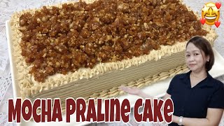 MOCHA PRALINE CAKE [upl. by Atiuqehs]