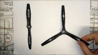 Understanding RC Propellers  2 and 3 blades [upl. by Enelrahc591]